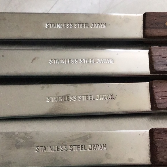 Vintage MCM 1960’s stainless steel fondue forks, made in Japan. In original box! - Picture 5 of 6